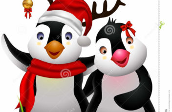 cute-penguin-christmas-cartoon-couple-love-27671287