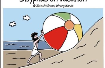 sisyphus on vacation