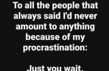 Procrastination